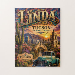 Quebra-cabeça Linda Tucson Arizona Personalizado Sudoeste