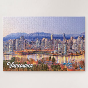 Quebra-cabeça Linda Vancouver, Colúmbia Britânica, Canadá