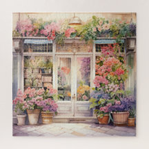 Linda Watercolor Floral Storefront