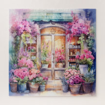 Linda Watercolor Floral Storefront