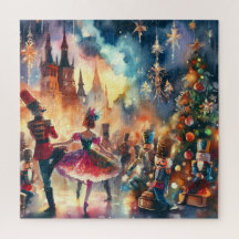 Linda Watercolor Nutcracker