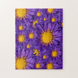 Quebra-cabeça Lindos e roxos Michaelmas Daisies
