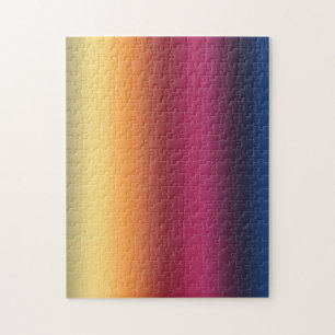 Quebra-cabeça Linear Gradient Puzzle, 11" x 14", 252 pieces