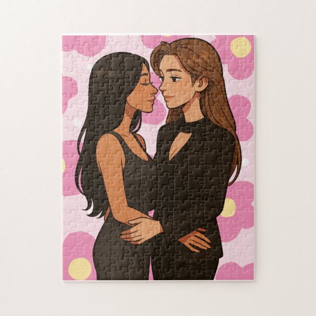 Quebra-cabeça LingOrm Ling Ling Kwong & Orm Thai GL Ship Couple (Vertical)