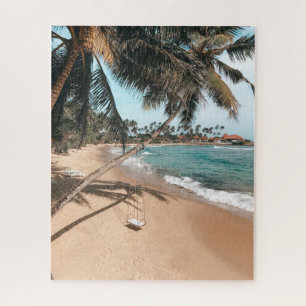 Quebra-cabeça Linha costeira de Maldive Beach exótica
