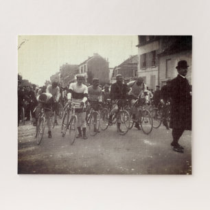 Quebra-cabeça Linha de Partida da Corrida de Ciclismo Paris–Roub