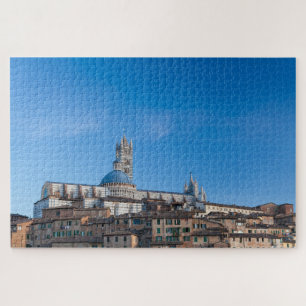 Quebra-cabeça Linha do Céu de Siena, Toscana, Itália