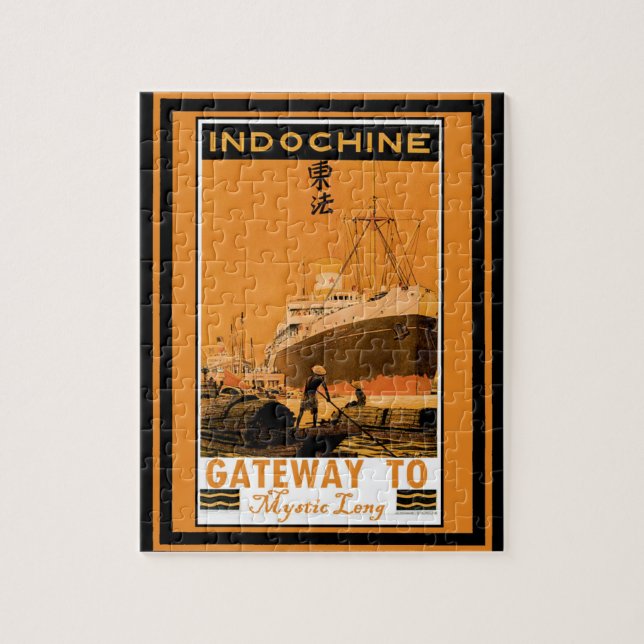 Quebra-cabeça Linhas de cruzeiros de Lovecraft: Leng místico (Vertical)