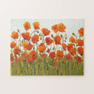 Quebra-cabeça Linhas de Poppies I