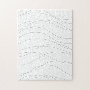 Quebra-cabeça Linhas gráficas modernas, simples, chic, elegantes