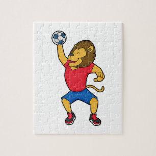 Quebra-cabeça Lion Handball