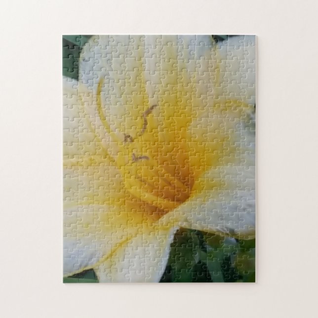 Quebra-cabeça lírio amarelo (Vertical)