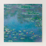 Quebra-cabeça Lírios Claude Monet<br><div class="desc">Personalize o tamanho ou adicione uma borda conforme desejado.</div>