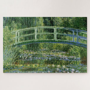 Quebra-cabeça Lírios d'água e Ponte Japonesa: Claude Monet