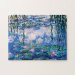 Quebra-cabeça Lírios de água de Monet<br><div class="desc">Por favor,  visite minha loja para obter design mais interessante e mais opções de cores. => zazzle.com/iwheels*</div>