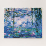 Quebra-cabeça Lírios de água de Monet<br><div class="desc">Por favor, visite minha loja para obter design mais interessante e mais opções de cores.
=> zazzle.com/iwheels*</div>
