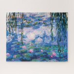 Quebra-cabeça Lírios de água de Monet<br><div class="desc">Por favor,  visite minha loja para obter design mais interessante e mais opções de cores.
=> zazzle.com/iwheels*</div>