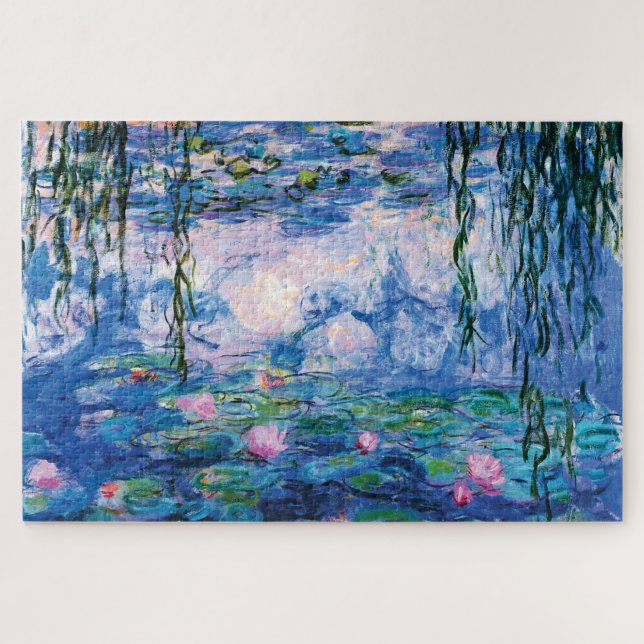 Quebra-cabeça Lírios de água de Monet (Horizontal)