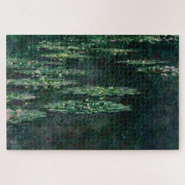 Quebra-cabeça Lírios de água (por Claude Monet) (Horizontal)