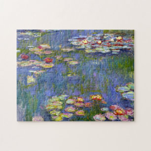 Quebra-cabeça Lírios Monet Water 1916