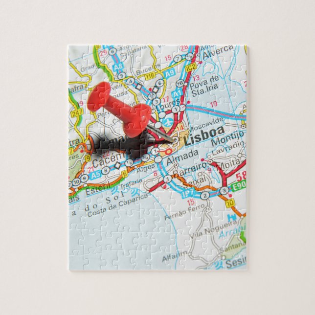 Quebra-cabeça Lisboa, Lisboa, Portugal (Vertical)