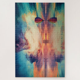 Quebra-cabeça Lista de baldes Cores do Sol do Balão de Ar Quente