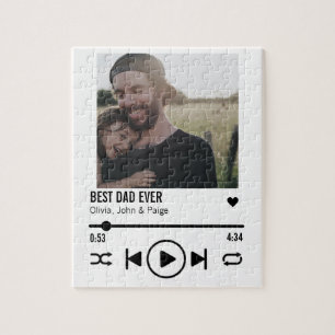Quebra-cabeça Lista de Reprodução Personalizada de Música Fot