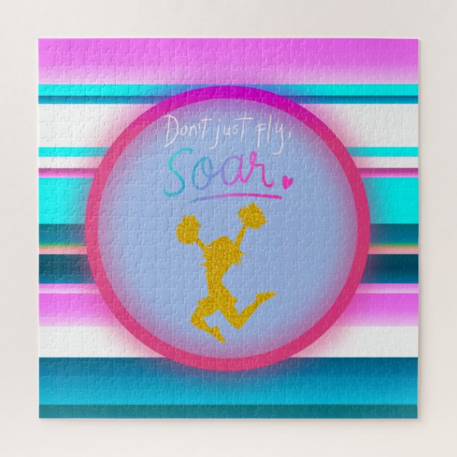 Quebra-cabeça Listras de animação "Não voe, Soar" Stripes (Vertical)