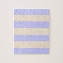 Listras de Branco Antigo e Azul Lavanda