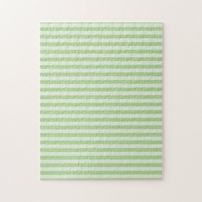 Quebra-cabeça Listras Verdes (Vertical)