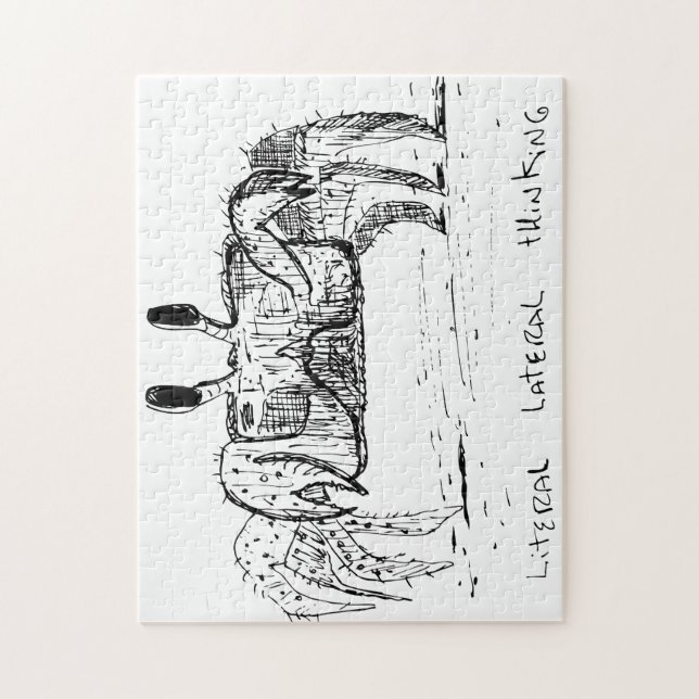 Quebra-cabeça Literal Lateral Thinking (Vertical)