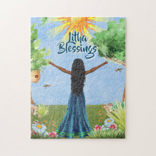 Quebra-cabeça Litha Summer Solstice Blessings