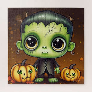 Quebra-cabeça Little Halloween Frankenstein