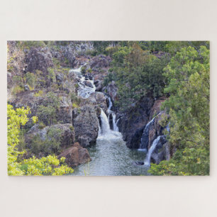 Quebra-cabeça Little Millstream Falls, Queensland, Austrália