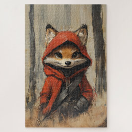 Quebra-cabeça  Little Red Riding Hood Fox 