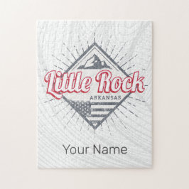 Quebra-cabeça Little Rock Arkansas City USA Design