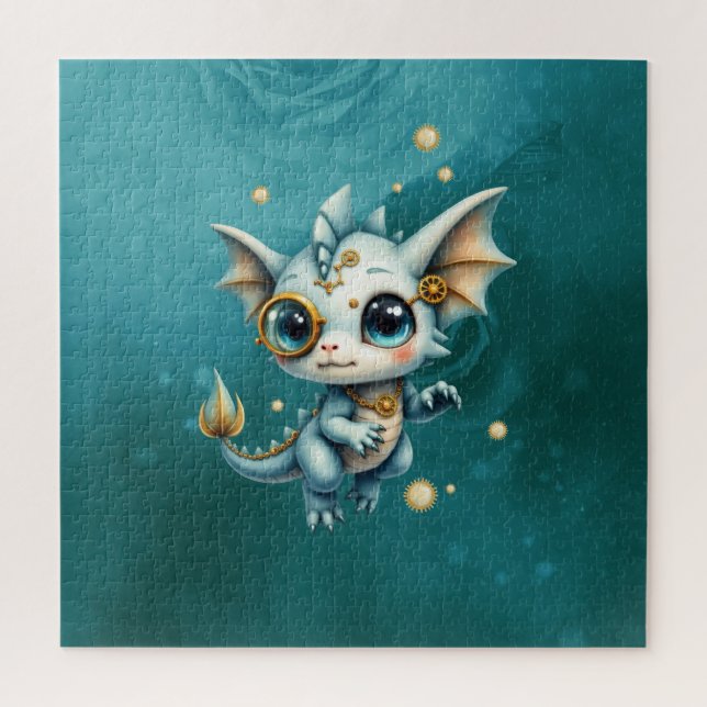 Quebra-cabeça Little Steam Dragon – Professional Chaos Engineer. (Vertical)