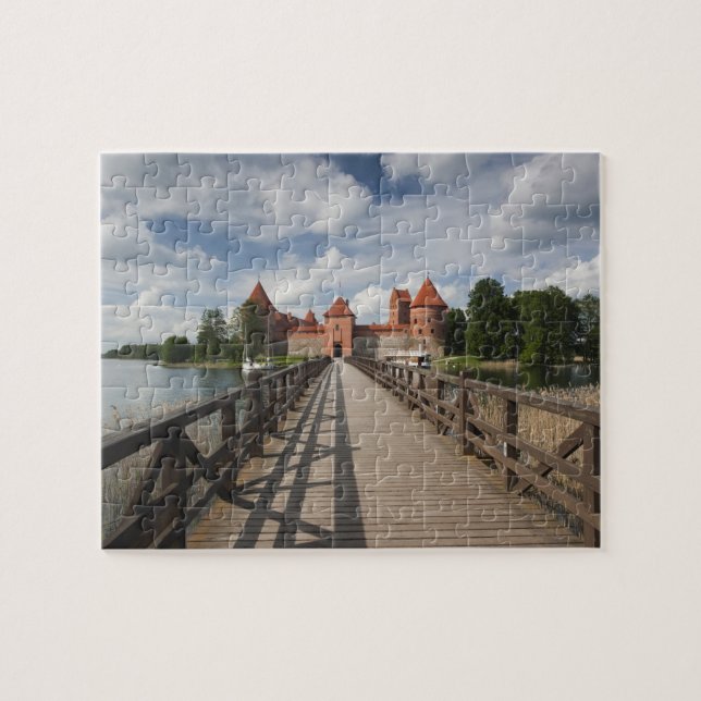Quebra-cabeça Lituânia, Trakai, Parque Nacional Histórico de Tra (Horizontal)