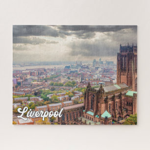 Quebra-cabeça Liverpool, Inglaterra, Reino Unido