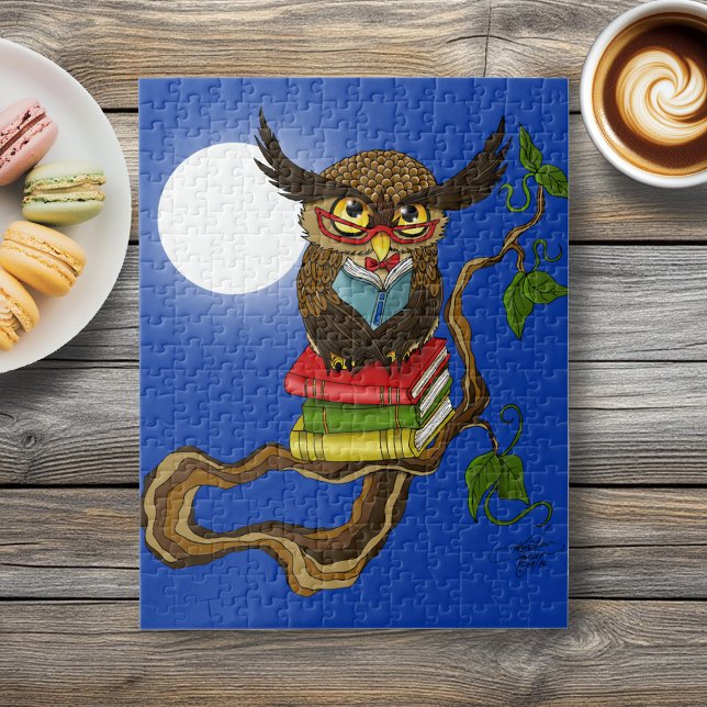 Quebra-cabeça Livros de Coruja (Criador carregado)