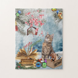 Quebra-cabeça Livros gratuitos para o Natal