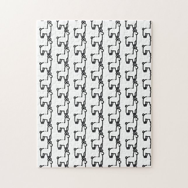 Quebra-cabeça Llama (Vertical)