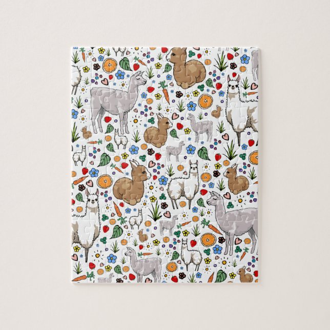 Quebra-cabeça Llama Drama (Vertical)