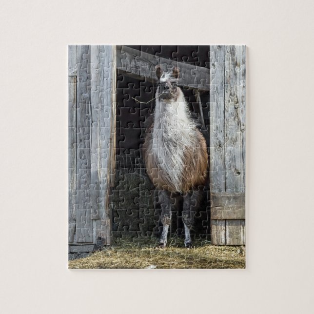 Quebra-cabeça Llama, Saudação Ao Dia (Vertical)