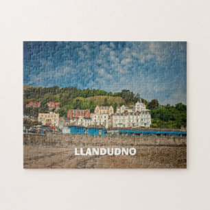 Quebra-cabeça Llandudno Scenic Coastal Beach view no País de Ga