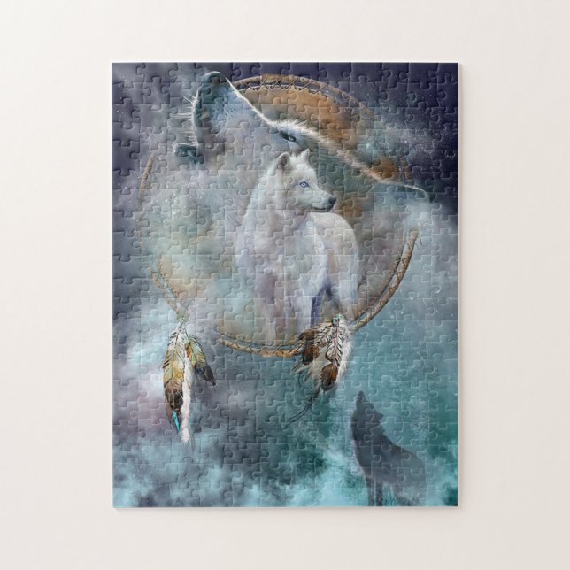 Quebra-cabeça Lobos (Vertical)