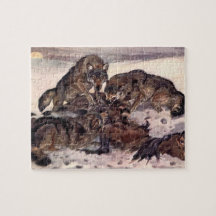 Lobos por Winifred Austen, Animais Selvagens Vinta