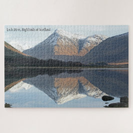 Quebra-cabeça Loch Etive, Highlands of Scotland, personalizado
