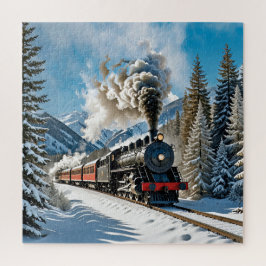 Quebra-cabeça Locomotiva a vapor