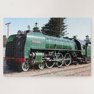 Quebra-cabeça Locomotiva a vapor, Goolwa, Austrália Meridional